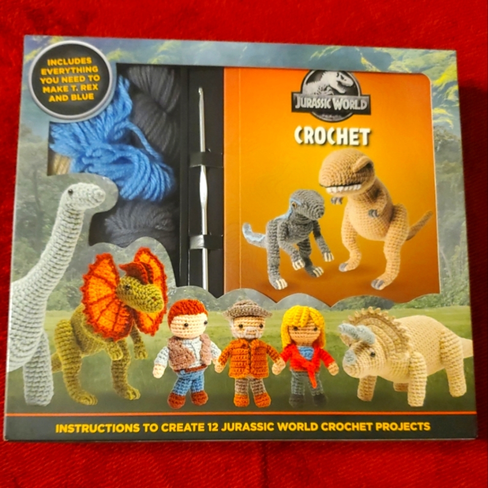 Jurassic World Crochet by Ilaria Caliri